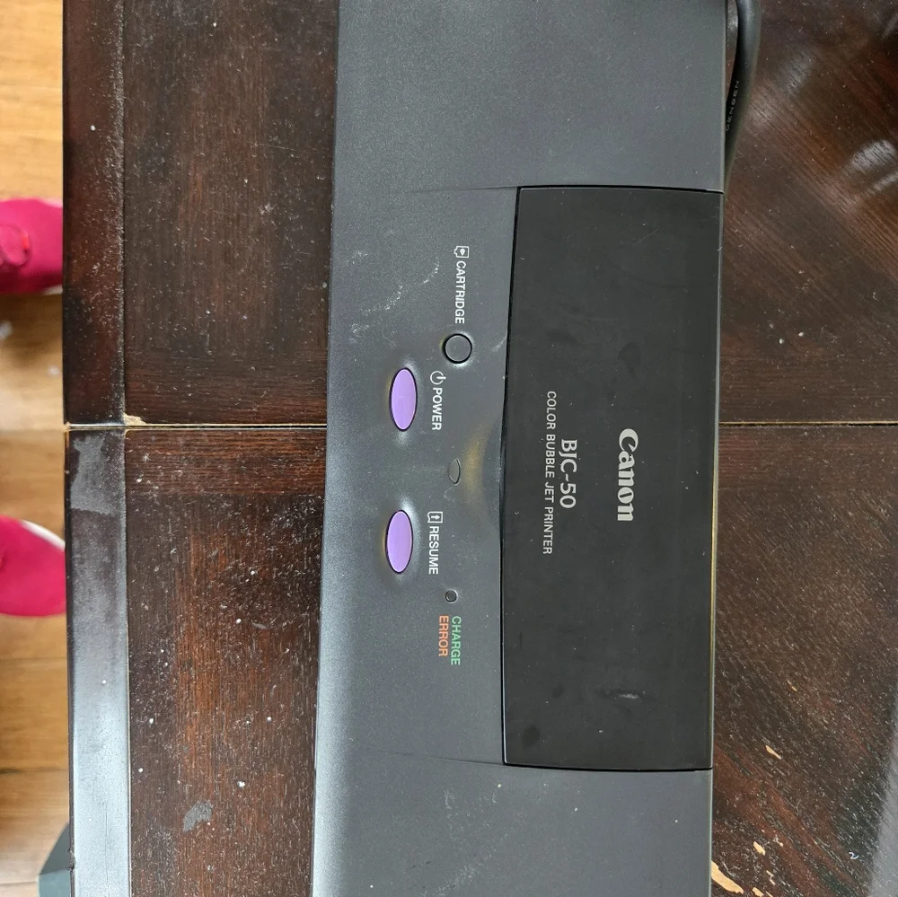 Canon bubble jet printer BJ50